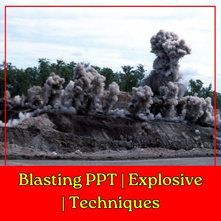Blasting PPT | Explosive | Techniques - CEW Solution