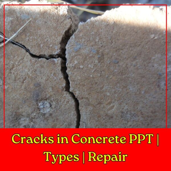 cracks in concrete ppt